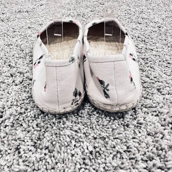 Coach Rhodelle Slip On Espradille Cream Floral Rose Casual Shoe Size 7.5 - Picture 5 of 8